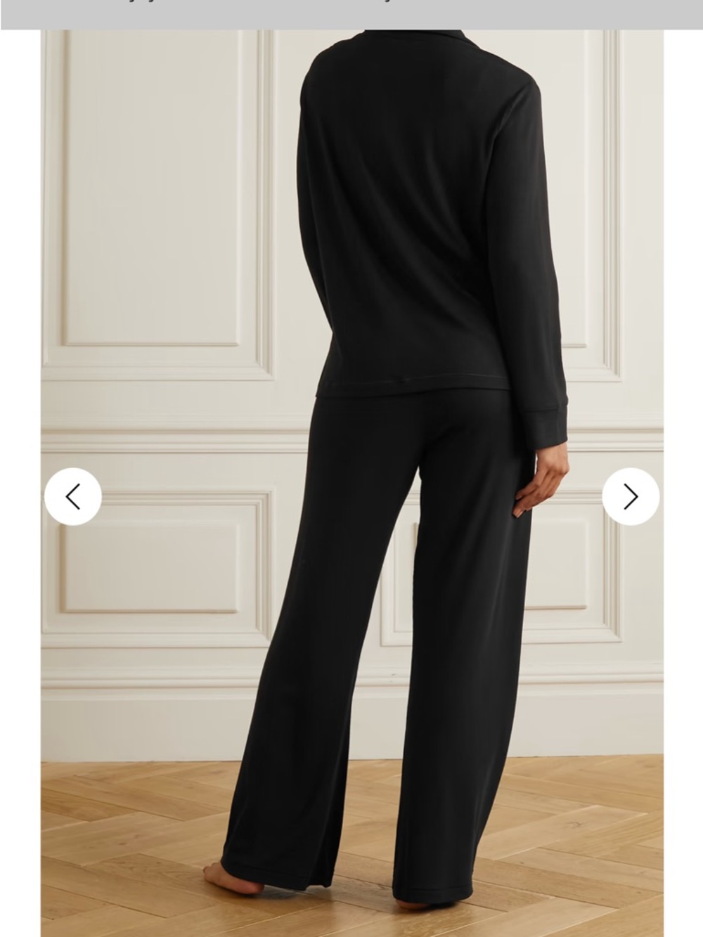 Skims Ribbed stretch-modal jersey lounge set size small